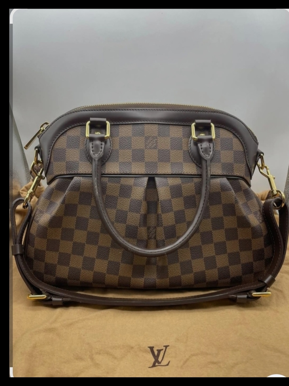 Louis Vuitton Damier Ebene Alma BB Satchel - Brown Checkered